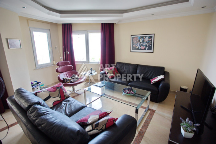 Квартира с видом на море планировки 2+1, 105 м2 в районе Тосмур, Аланья - Ракурс 20