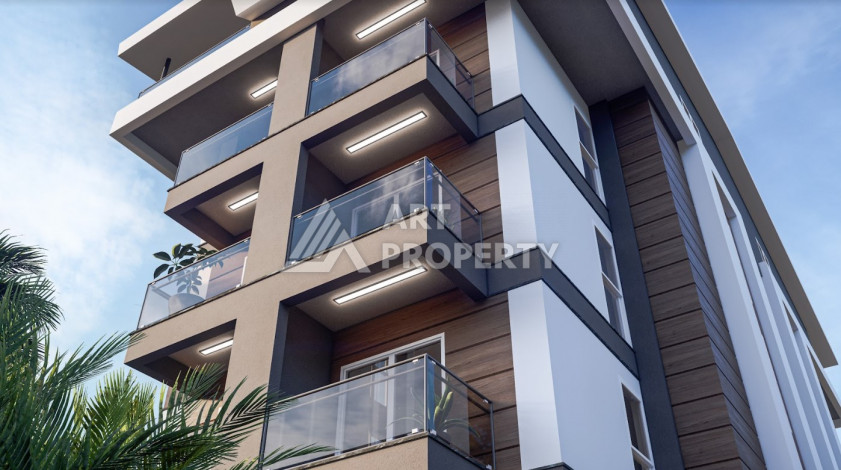 Небольшой и уютный новый жилой комплекс  в районе Газипаша - Ракурс 2