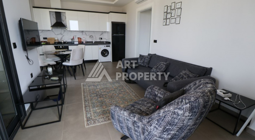 Апартаменты в экологически чистом районе Каргыджак, 72м2, планировка 1+1 - Ракурс 3