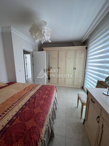 Апартаменты на высоком этаже с планировкой 1+1 в районе Махмутлар,75м2 - Ракурс 6