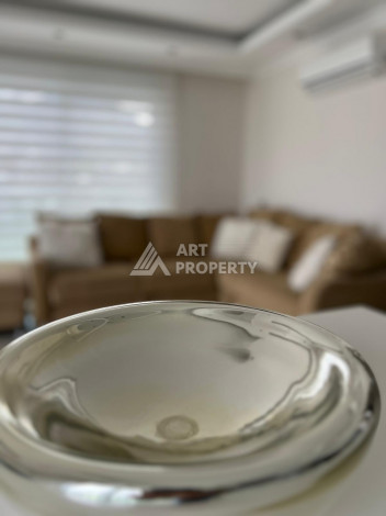 Апартаменты на высоком этаже с планировкой 1+1 в районе Махмутлар,75м2 - Ракурс 25