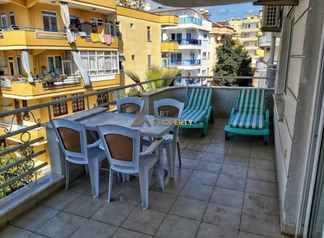 Огромная по площади меблированная квартира 1+1 в районе Оба, 80 м2 - Ракурс 10