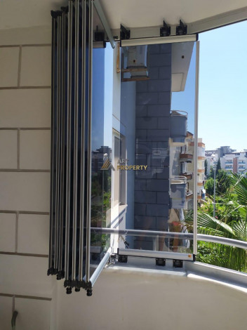 Огромная по площади меблированная квартира 1+1 в районе Оба, 80 м2 - Ракурс 13