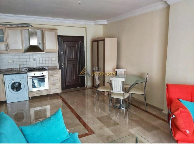 Огромная по площади меблированная квартира 1+1 в районе Оба, 80 м2 - Ракурс 14