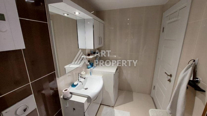 Трехкомнатная квартира с видом на море и горы в районе Каргыджак, 120м - Ракурс 7