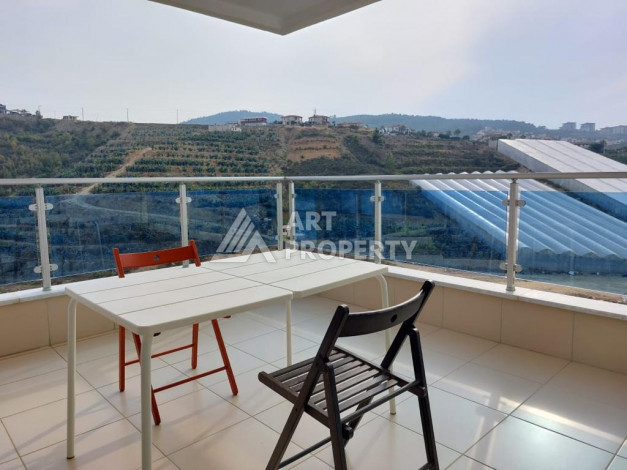 Трехкомнатная квартира с видом на море и горы в районе Каргыджак, 120м - Ракурс 16