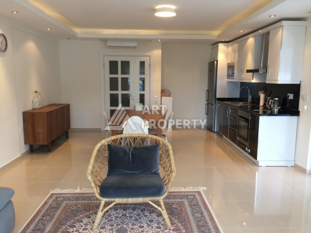 Трехкомнатная квартира с видом на море и горы в районе Каргыджак, 120м - Ракурс 18