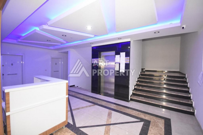 Меблированные двухуровневые апартаменты 2+1 с современным дизайном в Алании, 120м2 - Ракурс 36