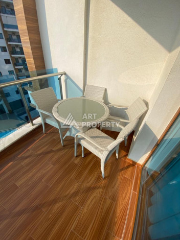 Квартира в роскошном жилом комплексе с полной инфраструктурой в районе Махмутлар, планировка 1+1, 68м2 - Ракурс 21