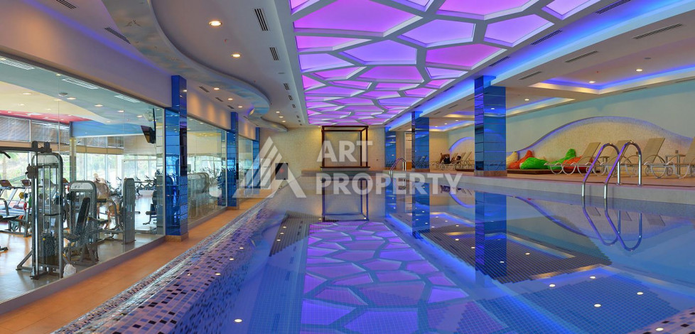 Квартира в роскошном жилом комплексе с полной инфраструктурой в районе Махмутлар, планировка 1+1, 68м2 - Ракурс 34