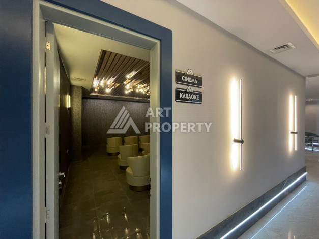 Меблированная квартира в современном жилом комплексе с планировкой 1+1 в районе Махмутлар, 56м2 - Ракурс 13