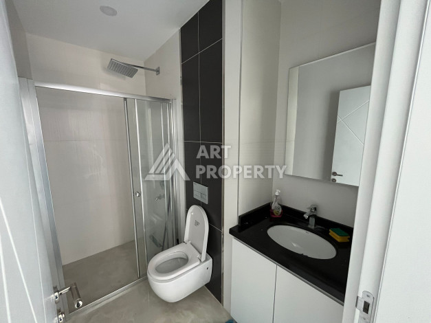 Дуплекс на первой береговой линии с планировкой 1+1 в курортном районе Махмутлар, 50м2 - Ракурс 10