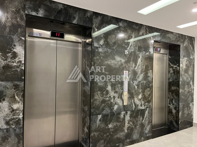 Дуплекс на первой береговой линии с планировкой 1+1 в курортном районе Махмутлар, 50м2 - Ракурс 14