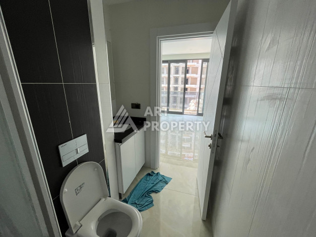 Дуплекс на первой береговой линии с планировкой 1+1 в курортном районе Махмутлар, 50м2 - Ракурс 17