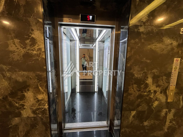 Дуплекс на первой береговой линии с планировкой 1+1 в курортном районе Махмутлар, 50м2 - Ракурс 22