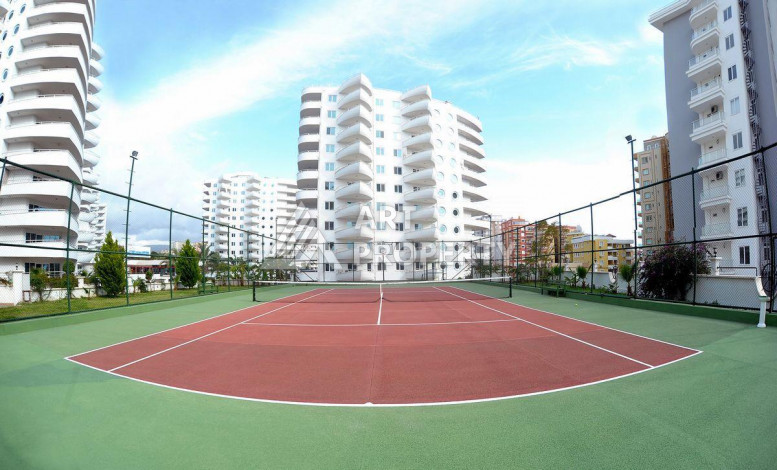 Апартаменты с мебелью с выходом в сад в районе Махмутлар с планировкой 1+1, 65м2 - Ракурс 5