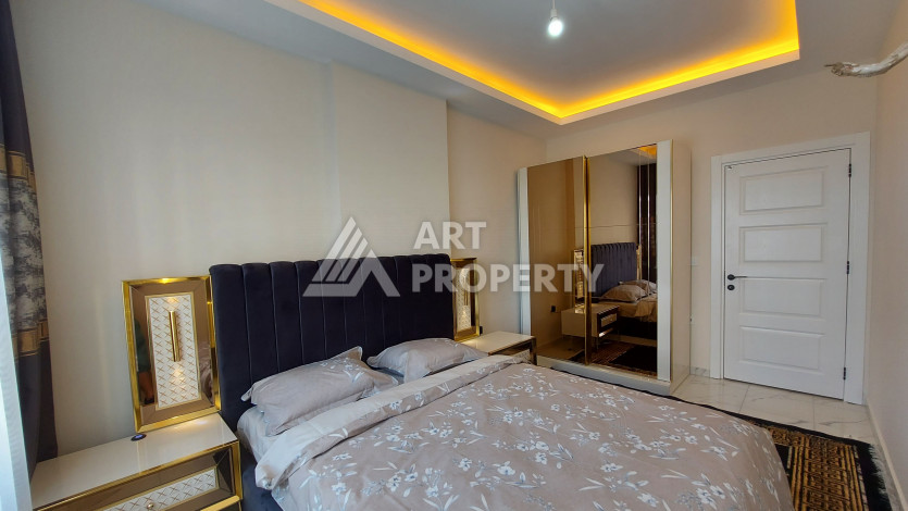 Меблированная квартира в новом доме в районе Махмутлар с планировкой 1+1, 5м2 - Ракурс 6