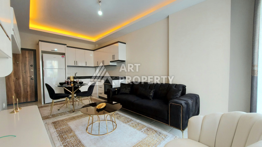 Меблированная квартира в новом доме в районе Махмутлар с планировкой 1+1, 5м2 - Ракурс 9