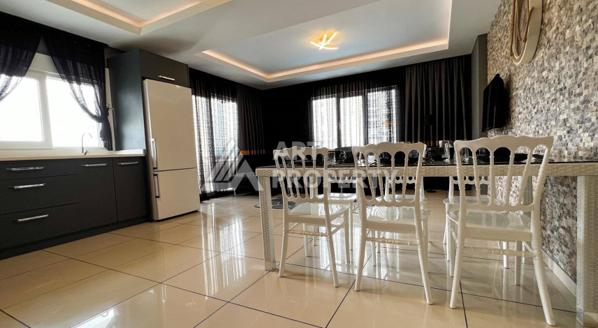 Просторные апартаменты в жилом комплексе с богатой инфраструктурой в районе Махмутлар с планировкой 2+1, 110м2 - Ракурс 4