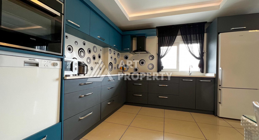 Просторные апартаменты в жилом комплексе с богатой инфраструктурой в районе Махмутлар с планировкой 2+1, 110м2 - Ракурс 14