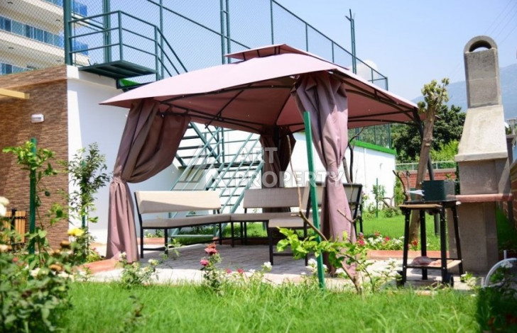 Просторные апартаменты в жилом комплексе с богатой инфраструктурой в районе Махмутлар с планировкой 2+1, 110м2 - Ракурс 16