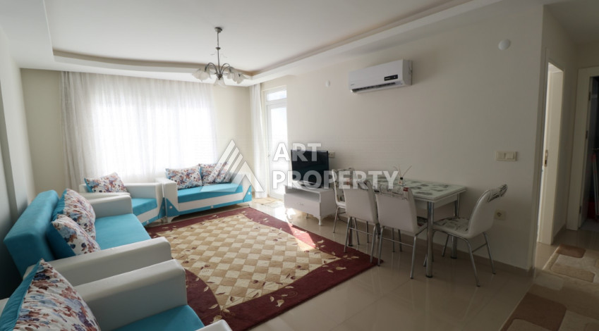 Квартира планировки 1+1 в курортном районе Махмутлар ,65м2 - Ракурс 4