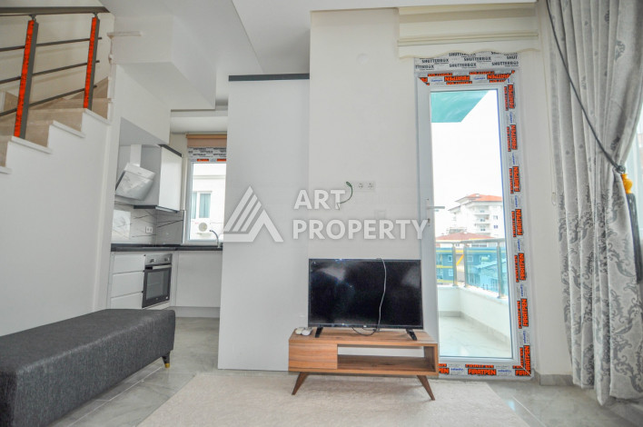 Дуплекс планировки 1+1 в районе Махмутлар, 55м2 - Ракурс 15