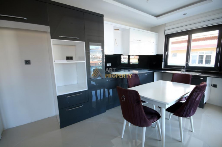 Большой по площади Пентхаус 3+1 в 300 метрах от Средиземного моря в районе Оба, 150 м2 - Ракурс 9