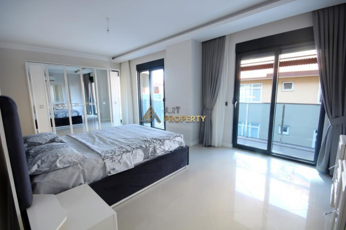 Большой по площади Пентхаус 3+1 в 300 метрах от Средиземного моря в районе Оба, 150 м2 - Ракурс 11