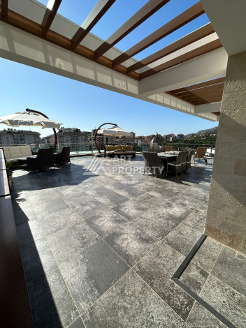 Апартаменты с шикарной террасой в районе Джикджилли, 250м2, планировка 2+1 - Ракурс 10