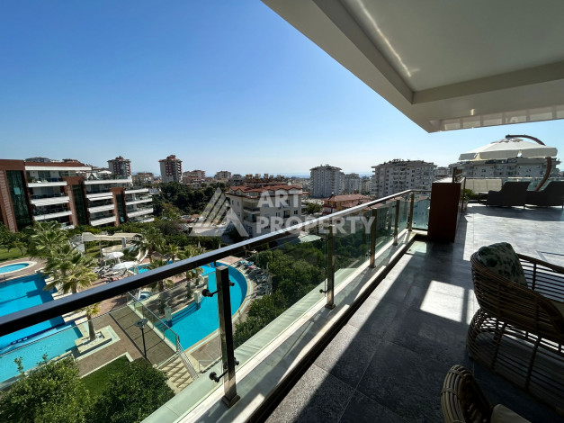 Апартаменты с шикарной террасой в районе Джикджилли, 250м2, планировка 2+1 - Ракурс 25