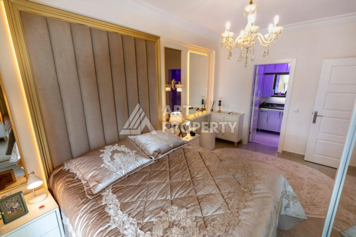 Меблированная квартира с шикарном жилом комплексе с развитой инфраструктурой,120м2, 2+1 - Ракурс 10