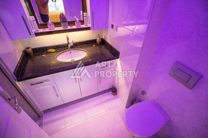 Меблированная квартира с шикарном жилом комплексе с развитой инфраструктурой,120м2, 2+1 - Ракурс 13