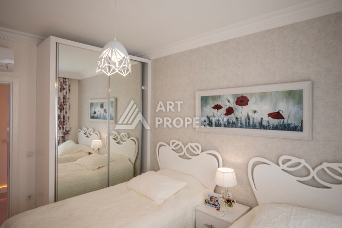 Меблированная квартира с шикарном жилом комплексе с развитой инфраструктурой,120м2, 2+1 - Ракурс 15