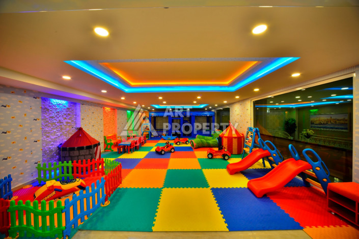 Меблированная квартира с шикарном жилом комплексе с развитой инфраструктурой,120м2, 2+1 - Ракурс 26