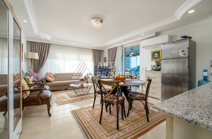 Апартаменты в жилом комплексе с богатой инфраструктурой планировки 1+1 в районе Джикджилли, 80м2 - Ракурс 2