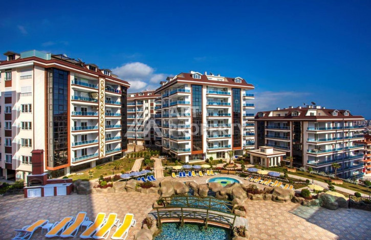 Апартаменты в жилом комплексе класса люкс в районе Джикджилли с планировкой 3+1, 160м2 - Ракурс 27