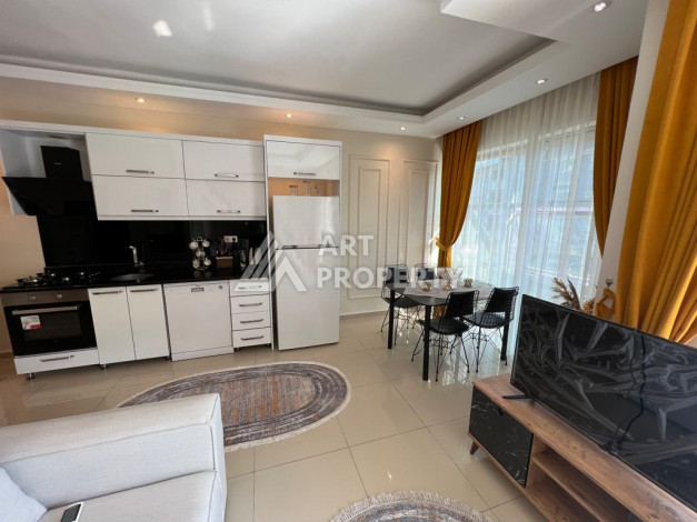 Апартаменты вблизи от популярного пляжа Клеопатра планировки 2+1, 106м2 - Ракурс 3