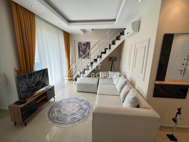 Апартаменты вблизи от популярного пляжа Клеопатра планировки 2+1, 106м2 - Ракурс 8