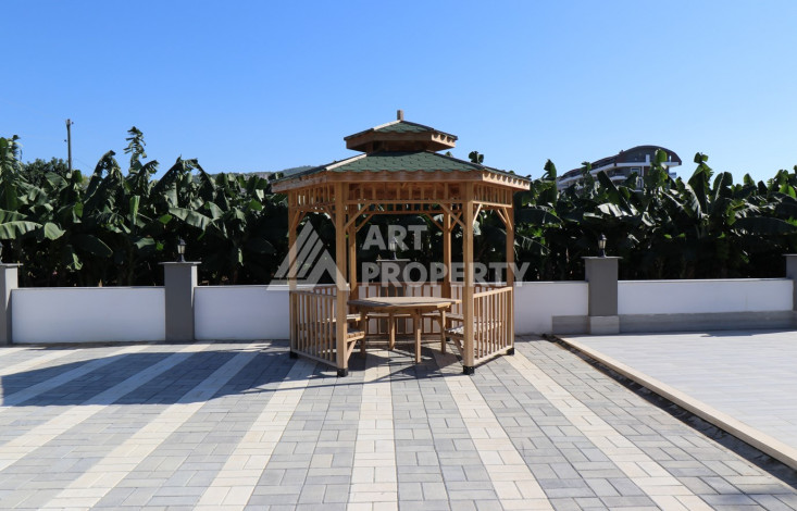 Дуплекс со стильным ремонтом и мебелью в районе Каргыджак, планировка 2+1, 115м2 - Ракурс 3