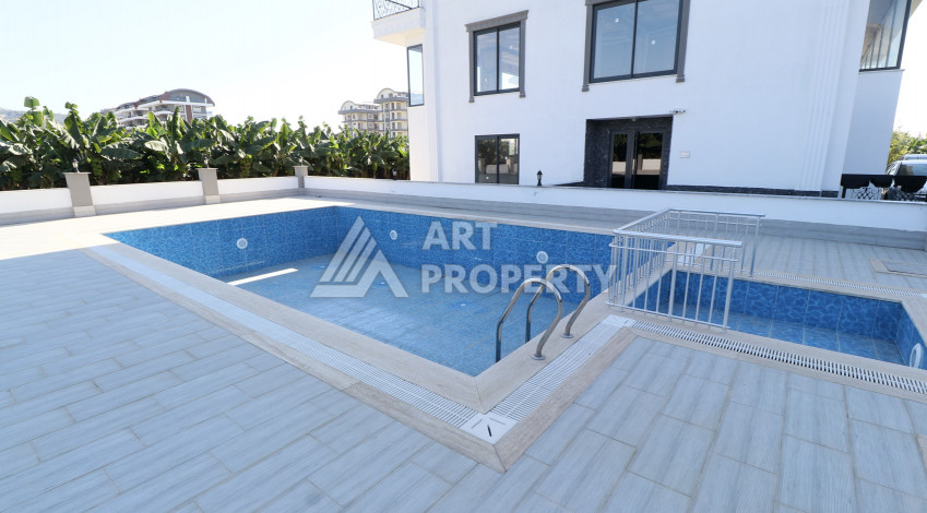 Дуплекс со стильным ремонтом и мебелью в районе Каргыджак, планировка 2+1, 115м2 - Ракурс 6