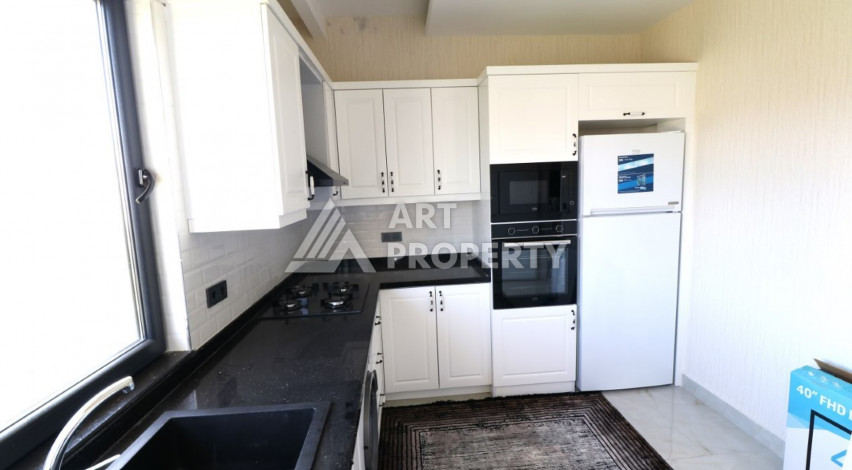 Дуплекс со стильным ремонтом и мебелью в районе Каргыджак, планировка 2+1, 115м2 - Ракурс 8