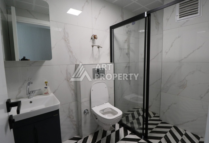 Дуплекс со стильным ремонтом и мебелью в районе Каргыджак, планировка 2+1, 115м2 - Ракурс 11