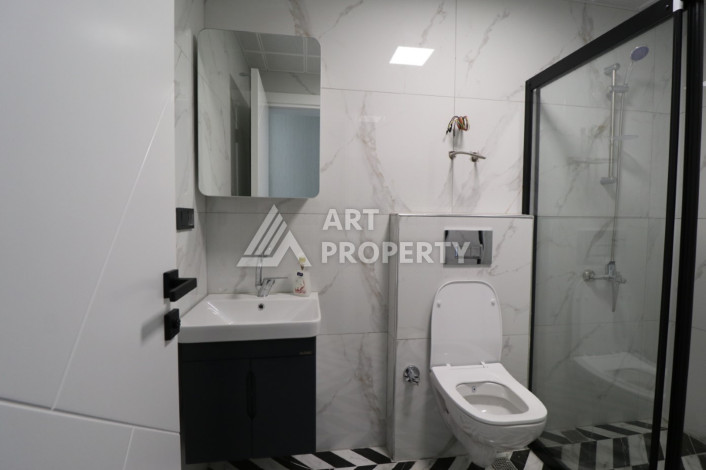 Дуплекс со стильным ремонтом и мебелью в районе Каргыджак, планировка 2+1, 115м2 - Ракурс 12