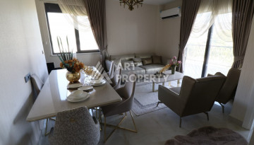 Дуплекс со стильным ремонтом и мебелью в районе Каргыджак, планировка 2+1, 115м2 - Ракурс 26