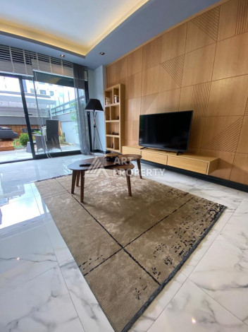 Двухуровневая квартира с выходом в сад в Кестеле, 50 метров до моря! - Ракурс 5