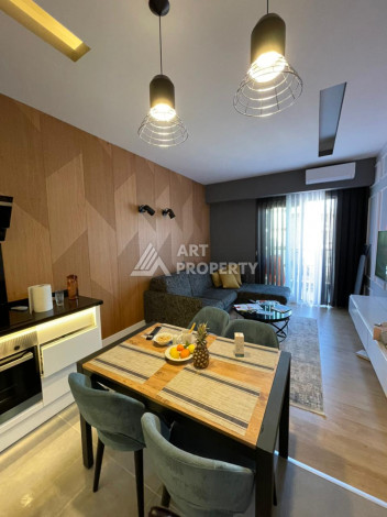 Двухкомнатная квартира в комплексе премиум класса в центре Алании. - Ракурс 3