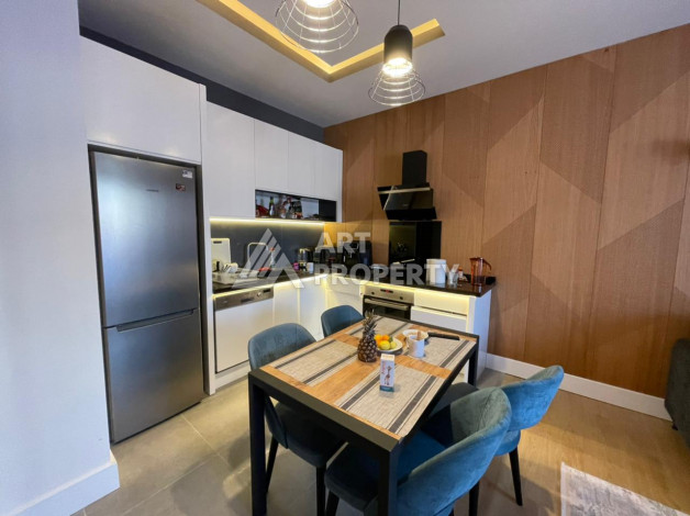 Двухкомнатная квартира в комплексе премиум класса в центре Алании. - Ракурс 5