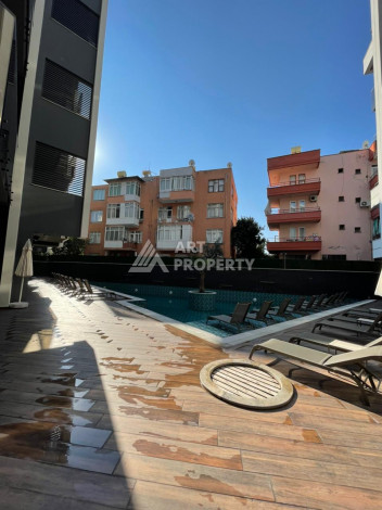 Двухкомнатная квартира в комплексе премиум класса в центре Алании. - Ракурс 17