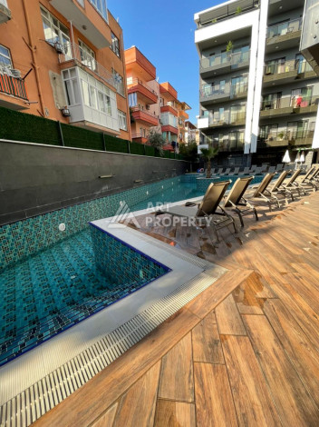 Двухкомнатная квартира в комплексе премиум класса в центре Алании. - Ракурс 18